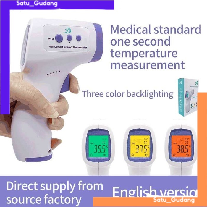 Thermogun - Thermometer Digital Infrared Tembak Non Contact - UX-A-03