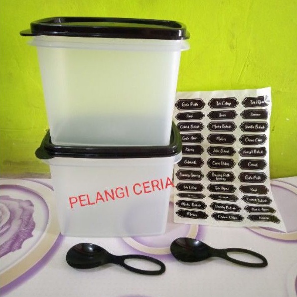 wadah bumbu shelf saver urban 850 ml tupperware ecer