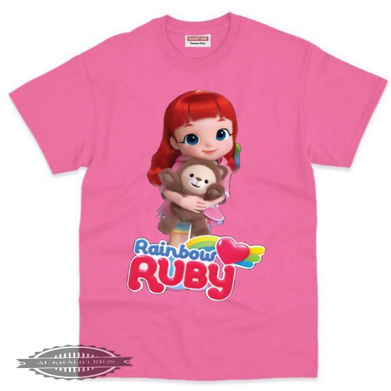 KAOS ANAK RAINBOW RUBY
