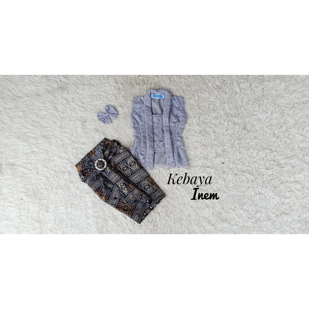 Kebaya Inem | Kebaya Anak Perempuan | Kebaya Dewasa | Kebaya Brokat | Baju Adat Sunda