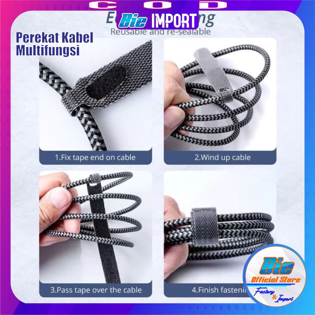 Perekat Tali Kabel Portable Simpel Impor Best Seller