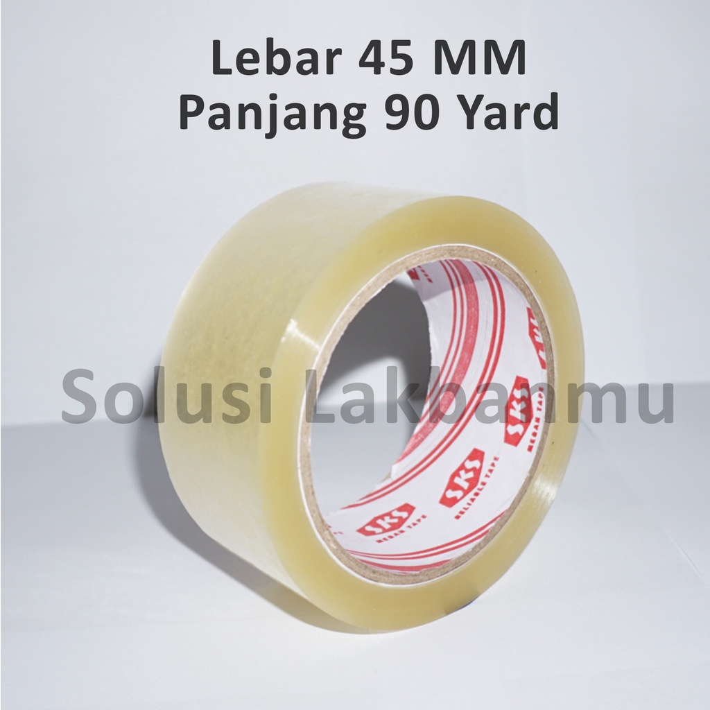 

Lakban Bening / Coklat 90 Yard 45 MM