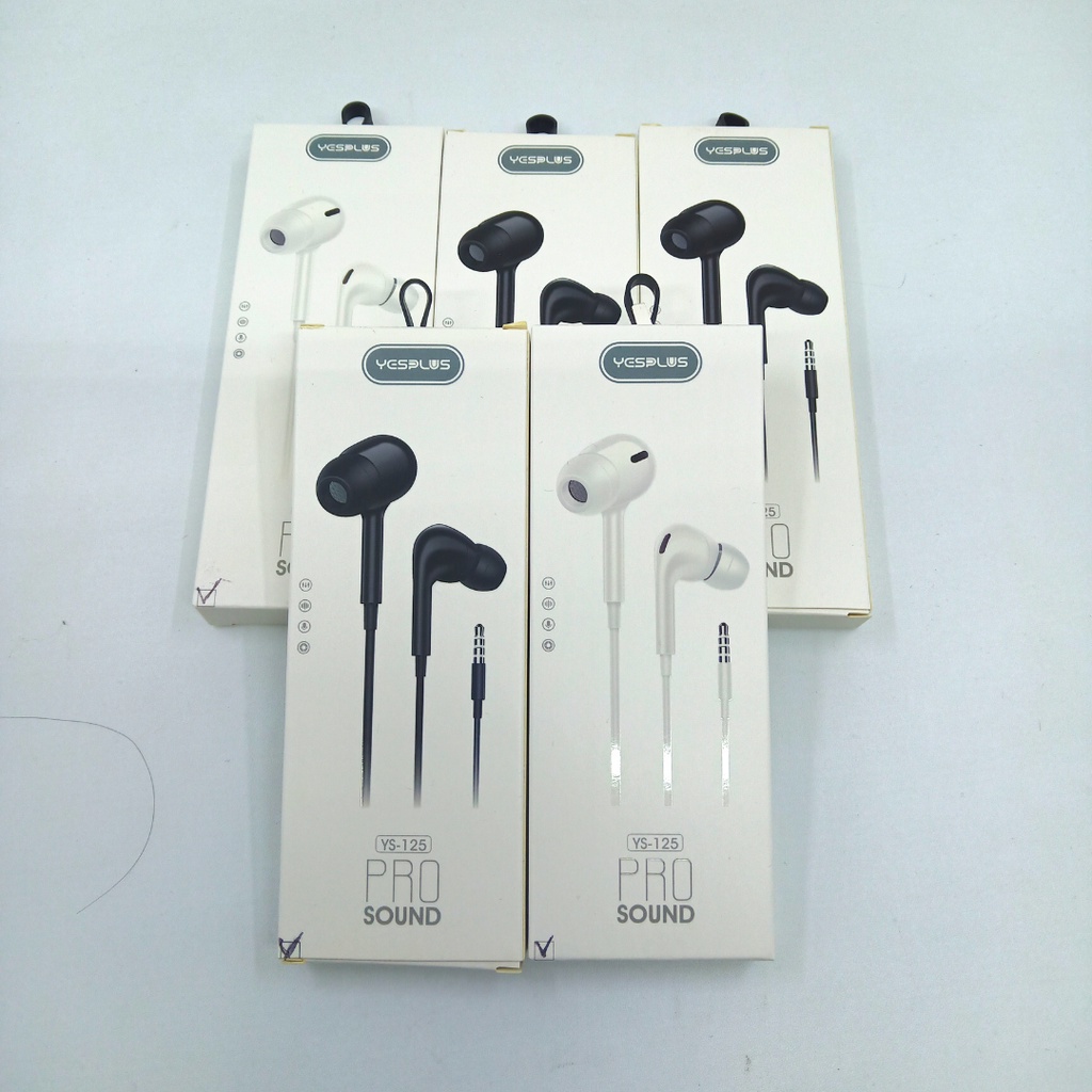 HEADSET/HANDSFREE YS-125 ORIGINAL QUALITY PURE SOUND STEREO+MIC CALL