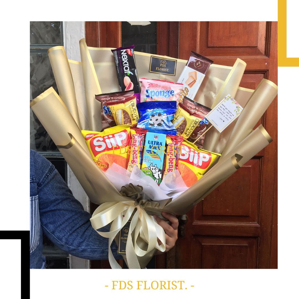 

Buket Snacks Start From 100k by fds.florist