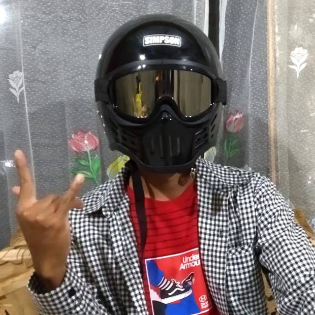 helm simpson m30 google silver