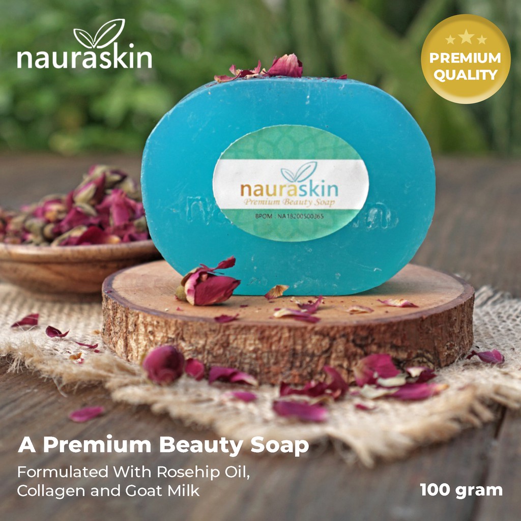 NAURASKIN ORIGINAL/BPOM/SABUN PEMUTIH CANTIK ALAMI