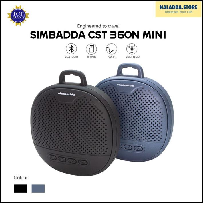 Simbadda Cst 360N Mini - Portable Bluetooth Speaker