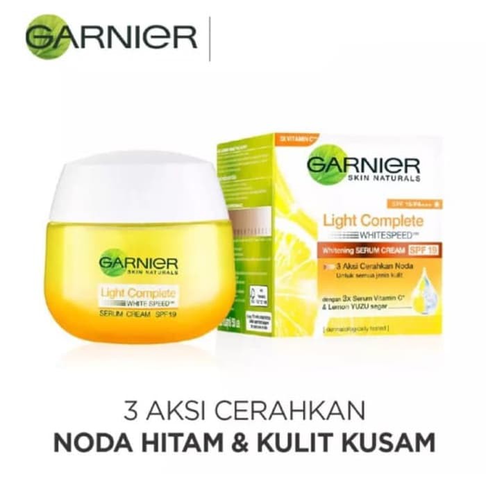 Garnier Light Complete White Speed Serum Cream SPF19 YUZU 50 ml POT