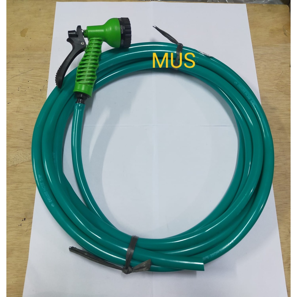 PAKET SELANG 5/8 INCH DOF + SEMPROTAN KEPALA BULAT SENTER BONUS KLEM 2 PCS