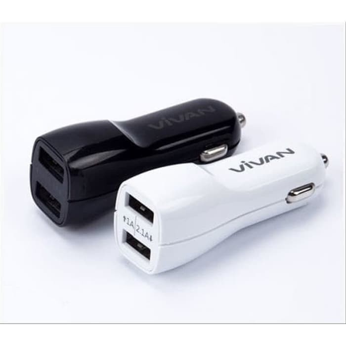 Vivan Car Charger Dual USB 3,1A Fast Charger