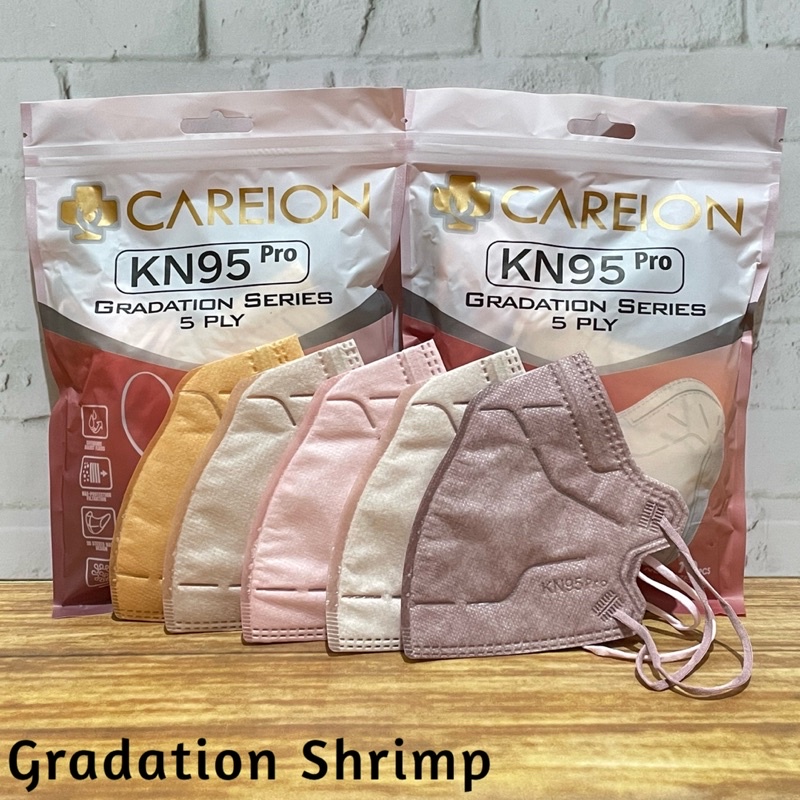 Masker KN95 Pro CAREION Gradation Premium isi 10pcs Murah