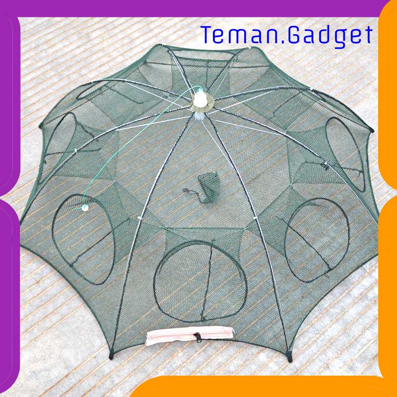 TG-IF279 JARING PANCING IKAN HEXAGONAL 8 HOLE FISHING NET TRAP CAGE