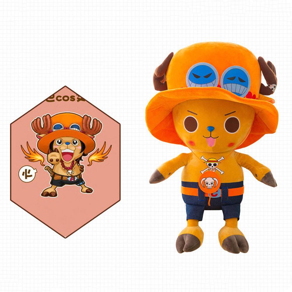 Nickolas1 Mainan Boneka Stuffed Plush Kartun Monyet Luffy Tony Chopper Untuk Anak