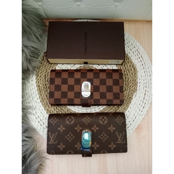 DOMPET LV LIPAT PANJANG LIDAH FREE BOX