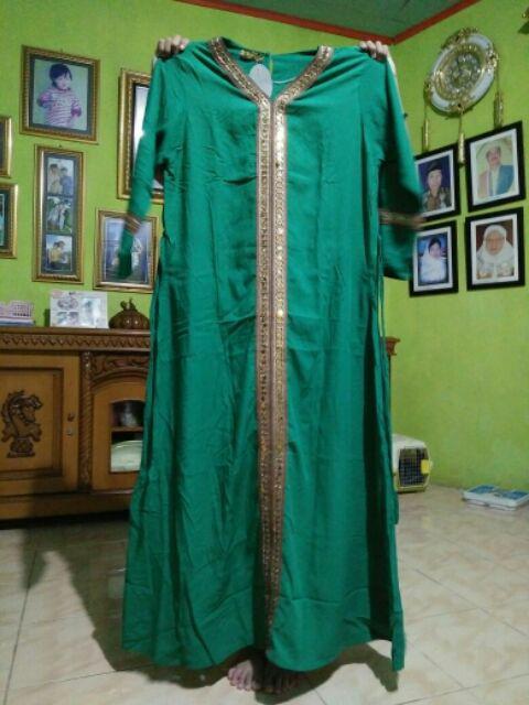 Dress Batik Pekalongan / Dress Maura / Daster Panjang / Longdress Batik / Dress Renda Dmrms01