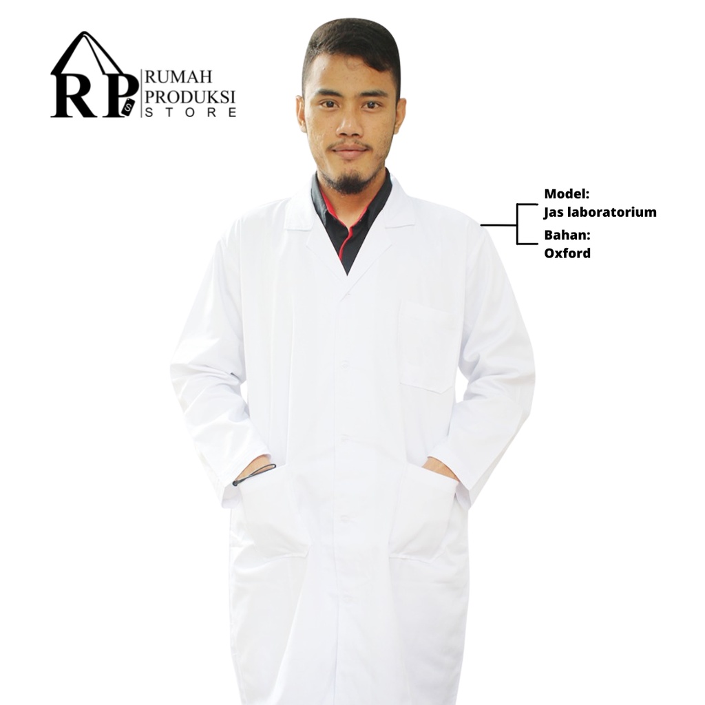 Jual Jas Laboratorium Lengan Panjang Jas Lab Baju Laboratorium