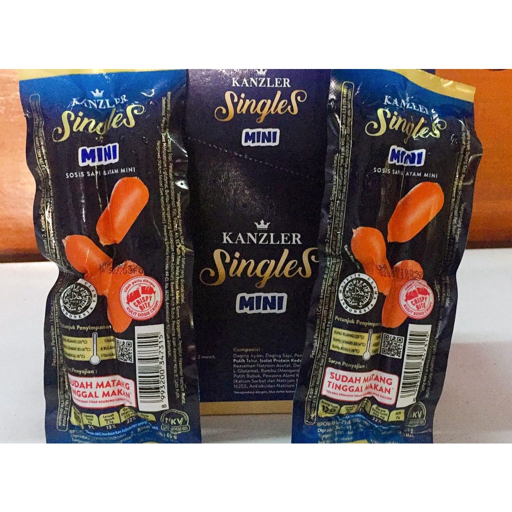 

Sosis KANZLER Singles MINI - Pilih Varian Rasa | Hot Original Keju