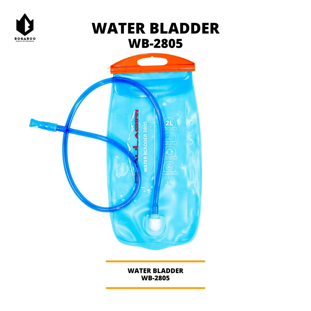 BISACOD - Dh waterbladder 2805 dhaulagiri - waterblader - water blader - waterblader dhaulagiri - kantong air minum 2 L - TEMPAY MIUM SEPEDA - BISA BAYAR DITEMPAT