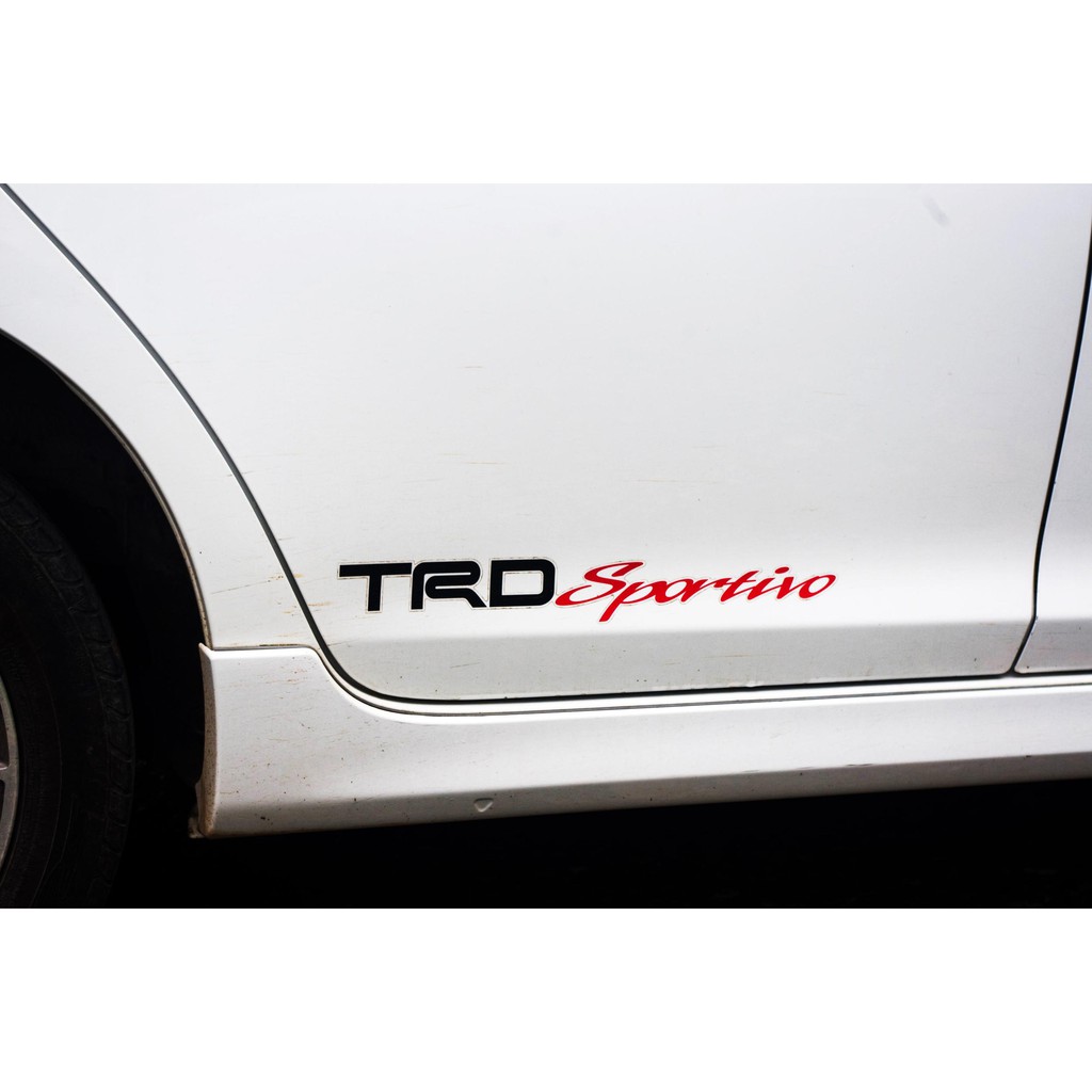 Termurah Stiker Body Mobil Sticker Body Striping Toyota TRD Sportivo