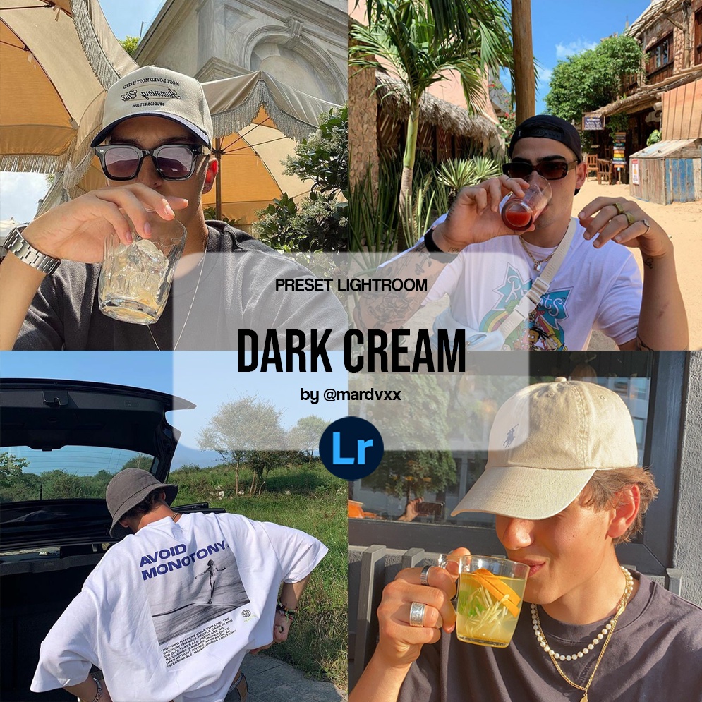 PRESET LIGHTROOM - DARK CREAM (IOS/ANDROID)