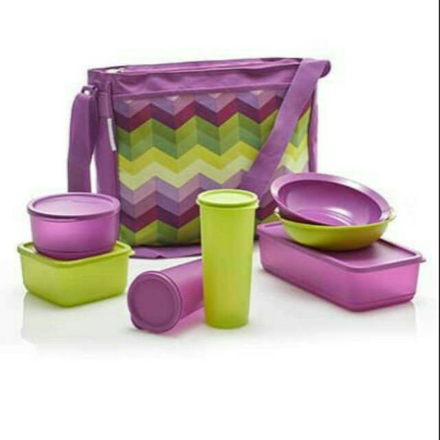 New T For 2 Tupperware Set