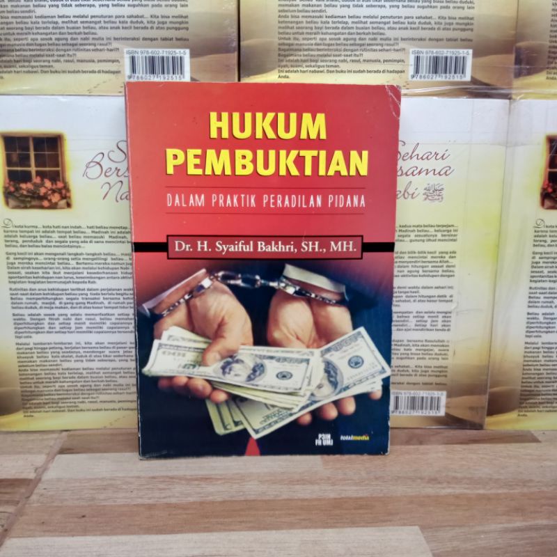 

BUKU ORIGINAL - HUKUM PEMBUKTIAN DALAM PRAKTIK PERADILAN PIDANA