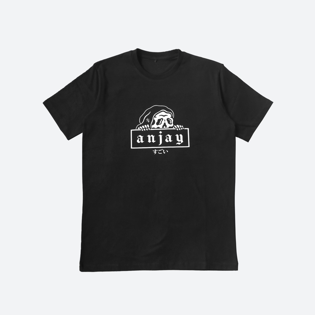 Kaos custom ANJAY SKULL