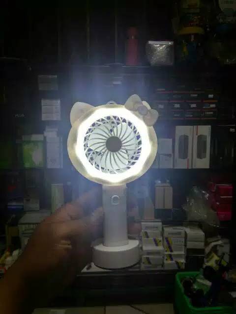 Kipas Tangan Lipat / Handy Mini Fan Komplit