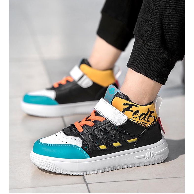 Minipetite SH2221  Sepatu Sneakers sport olahraga anak kulit sintetis laki laki perempuan import terjangkau dan berkualitas casual sporty untuk anak usia 3 tahun sd dewasa size 28 - 39