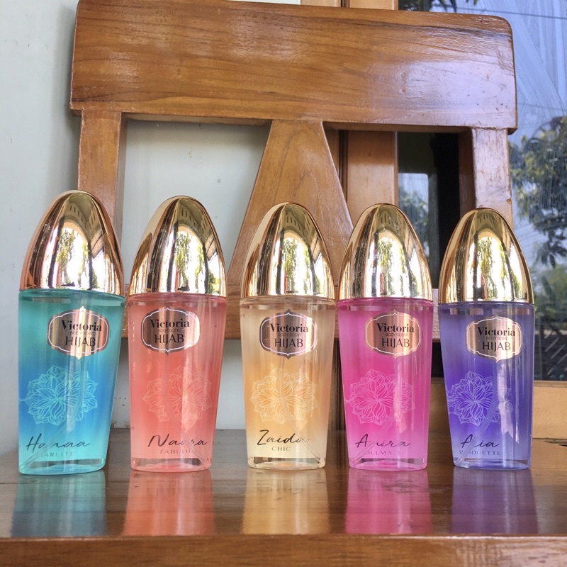 [ Takkasihmurah ] VICTORIA Body Scent Hijab 120ml /parfum body scent wangi