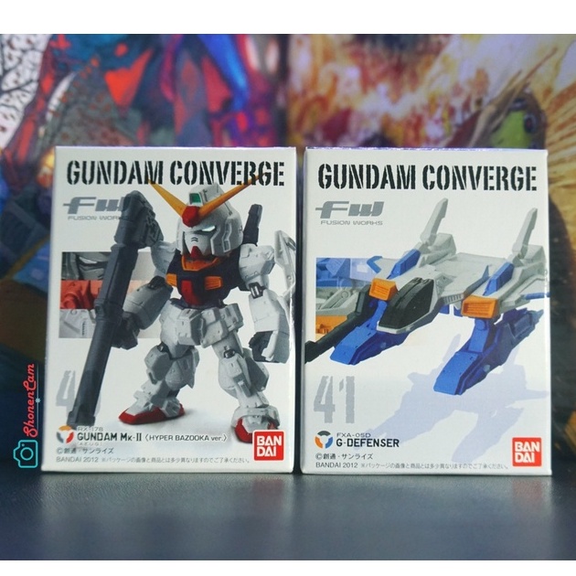 Gundam Converge : Gundam Mk-II [Hyper Bazooka] + G-Defenser [v.rare]