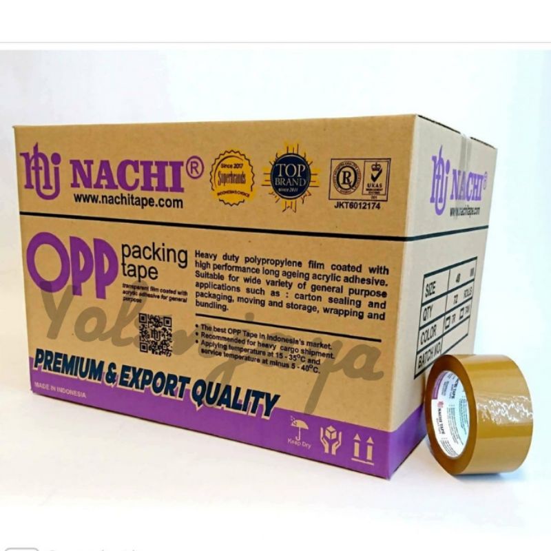 

Nachitape lakban opp tape / lakban / selotip 48mm ( 1 Dus )