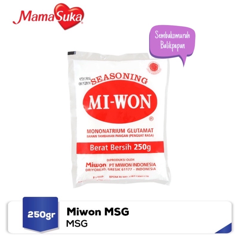 

MIWON msg 250gr / vetsin miwon