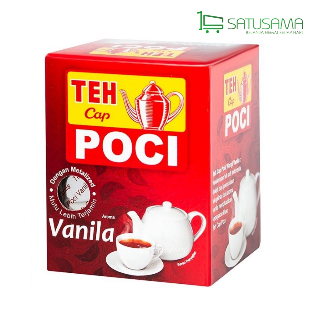 

TEH CAP POCI VANILA 50 G