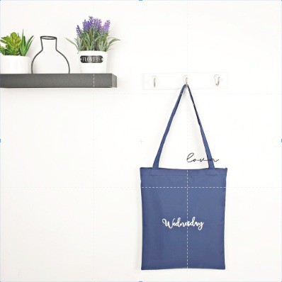 Monsoon - DAYS Dari Jakarta BISA COD ToteBag DAILY TOTE BAG NAMA HARI