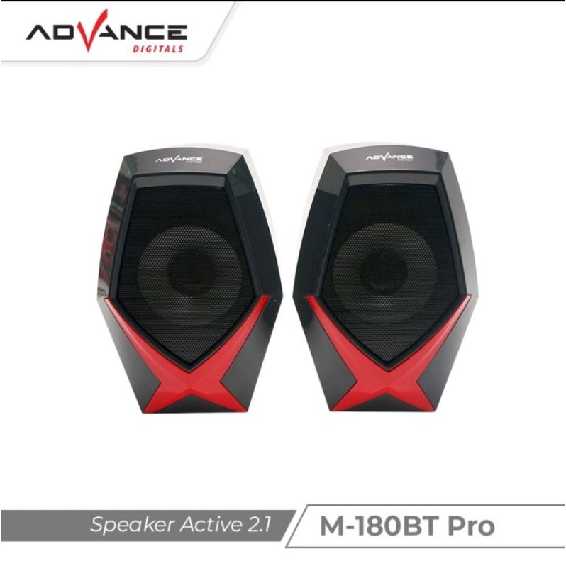 Spiker Aktif Advance M180BT PRO Speaker Aktif Bluetooth Hitam | Garansi Resmi Advance 1