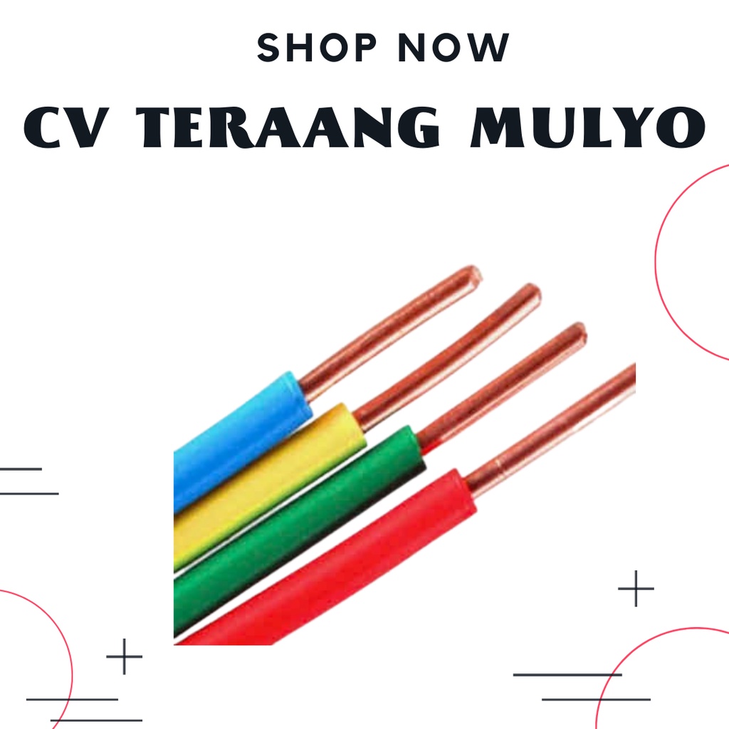 Kabel Engkel Nya kawat 2.5mm meteran Kitani