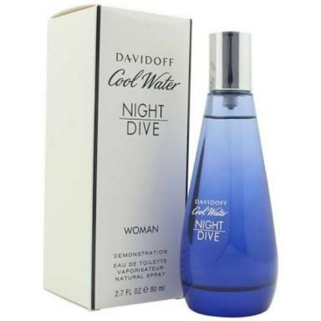 ORIGINAL PERFUME Davidoff Cool Water Night Dive for Women EDT 80ml (Tester)