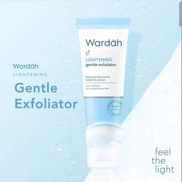 WARDAH Lightening Gentle Exfoliator / Scrub 50ml