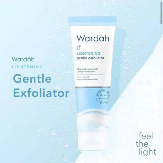 WARDAH Lightening Gentle Exfoliator / Scrub 50ml