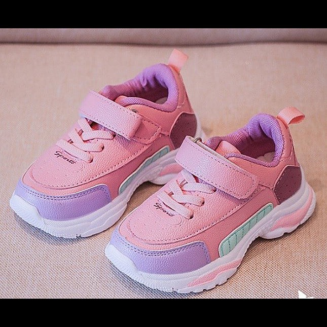 Sepatu Anak Perempuan Sport Pink Lilac