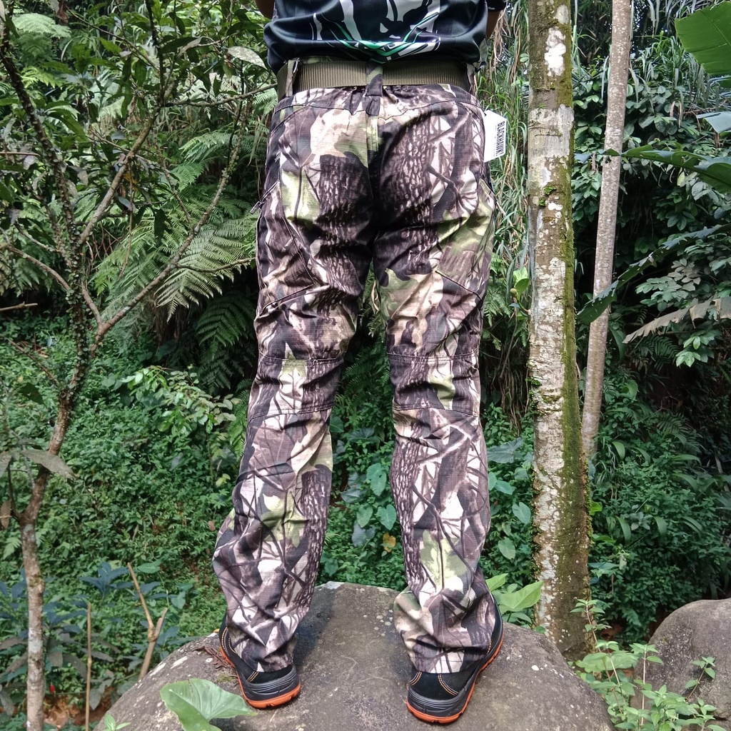 TERBARU Size 28-42 Celana Panjang Camo Blackhawk Loreng Perbakin Tactical Outdoor Trendy Murah Berkualitas