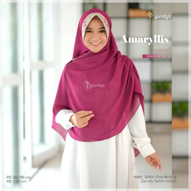 KHIMAR AMARILIS KHIMAR TWOTONE ||  AYUNDYA