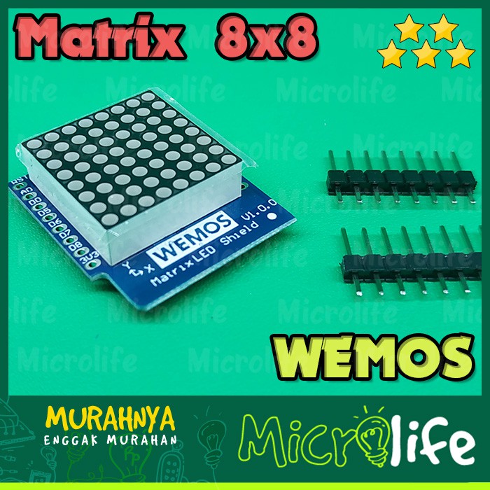 MATRIX LED 8x8 Shield WEMOS D1 Mini