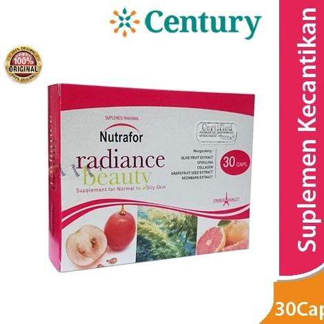 Nutrafor Radiance Beauty Suplemen 30 Kapsul/Suplemen kulit/Jerawat
