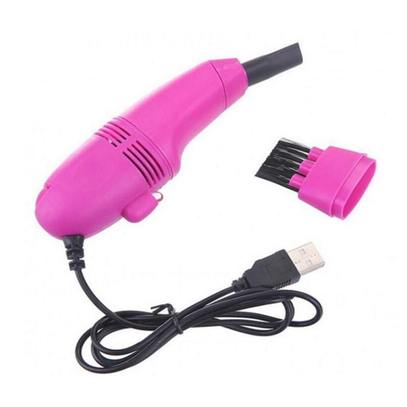 Mini Computer Vacuum USB Keyboard Cleaner PC Laptop Brush Dust Cleaning Kit Tool