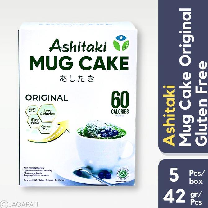 

Ashitaki - Mugcake Original 210gr (5x42gr) - Tepung Kue - Bebas Gluten