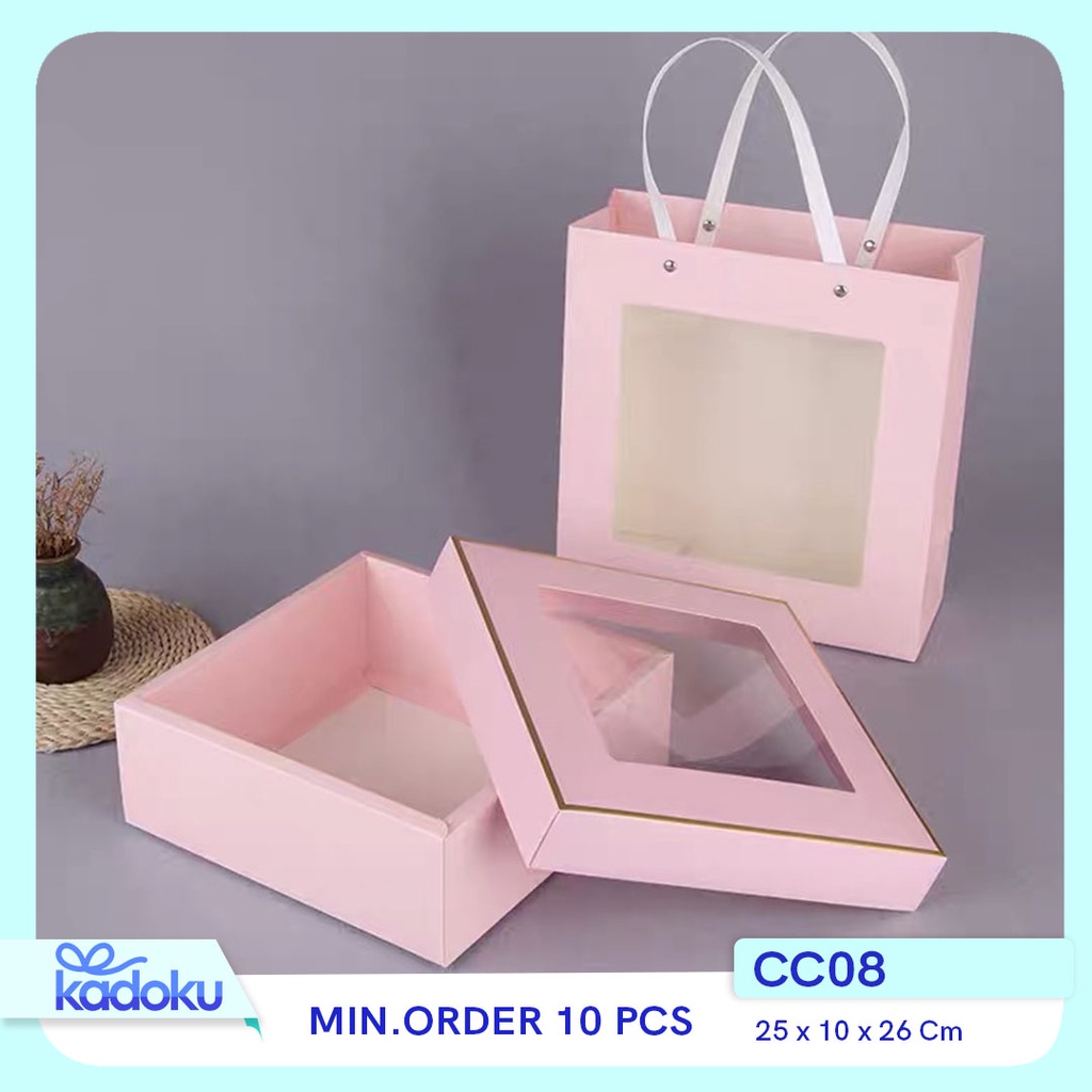 

Paperbag set box / Box souvenir / Box gift / Box hampers I CC08