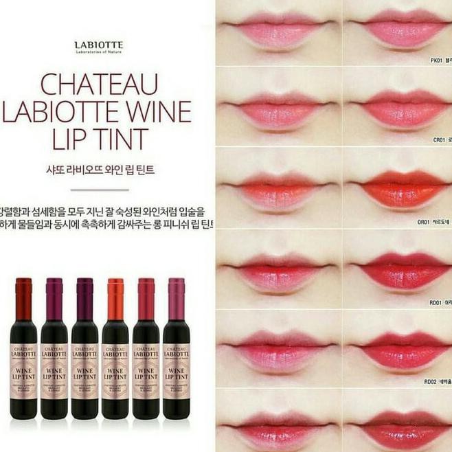 FREE ONGKIR CHATEAU LABIOTTE WINE LIPTINT ORIGINAL