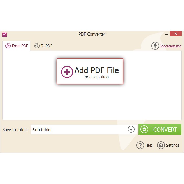 [FULL VERSION] Icecream PDF Converter Software - GARANSI AKTIVASI